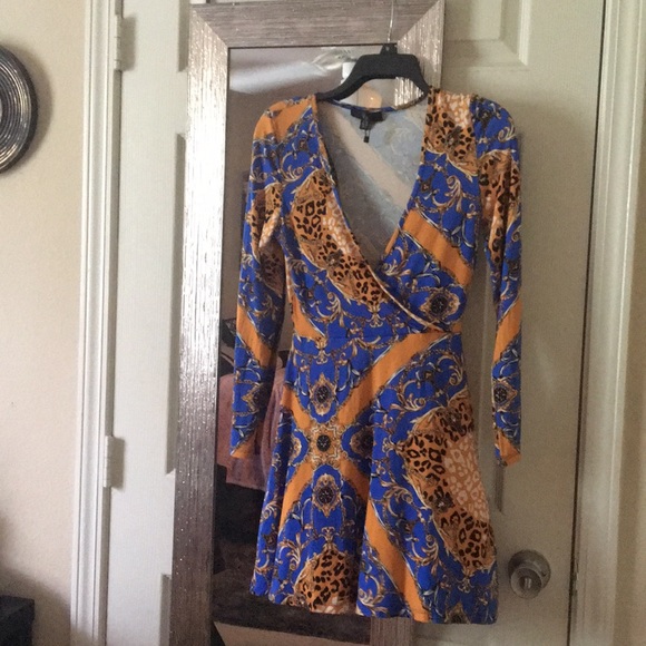 Printed Dress - Picture 1 of 4